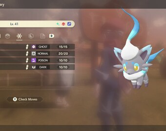 Shiny/Non-shiny Zorua/Zoroark Hisui Alpha 6IV/EV - Legends Arceus (100% Legal)