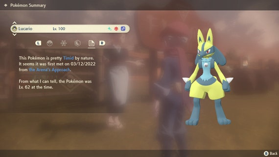 OC] Shiny Lucario with Master Rank! : r/pokemon