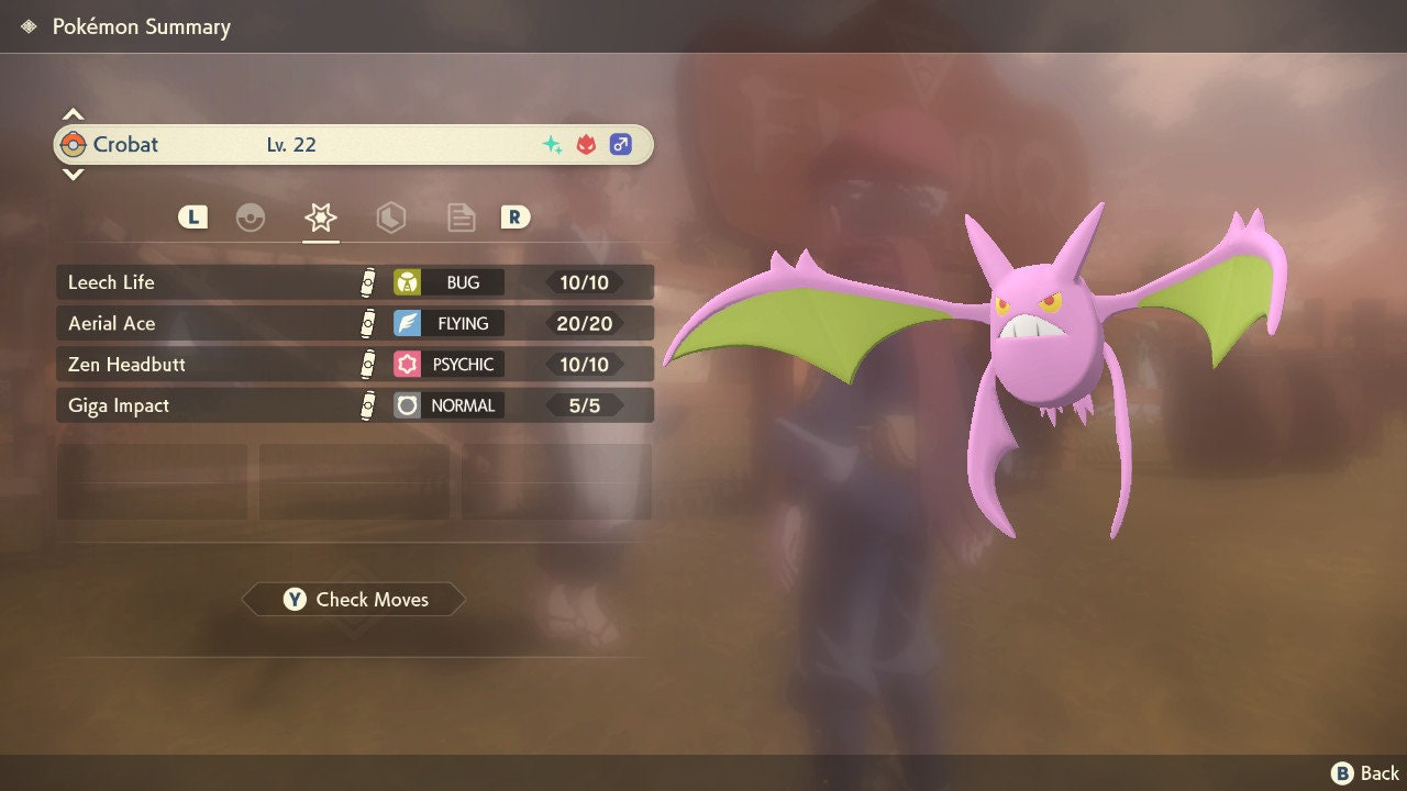 Shiny/non-shiny Zubat/crobat Alpha 6IV/EV Legends Arceus - Etsy Israel