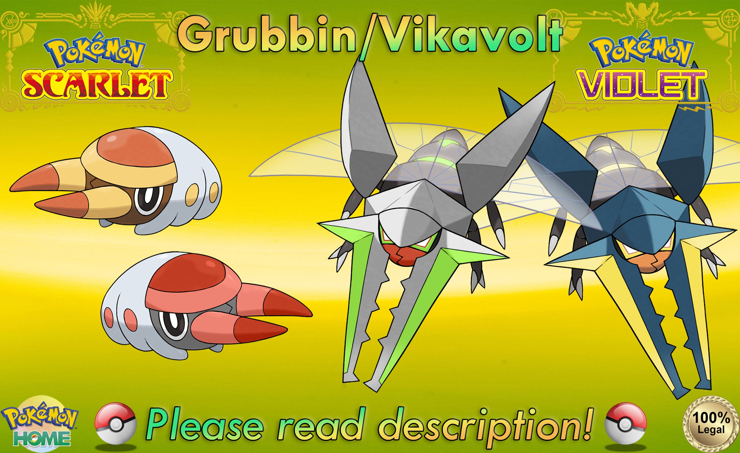 Pokemon GO: Shiny Grubbin, Shiny Charjabug, and Shiny Vikavolt guide