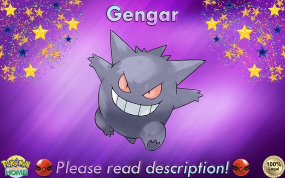 Shiny Gengar EVENT 6IV Pokémon X/Y OR/AS S/M Us/um Sw/sh -  Norway