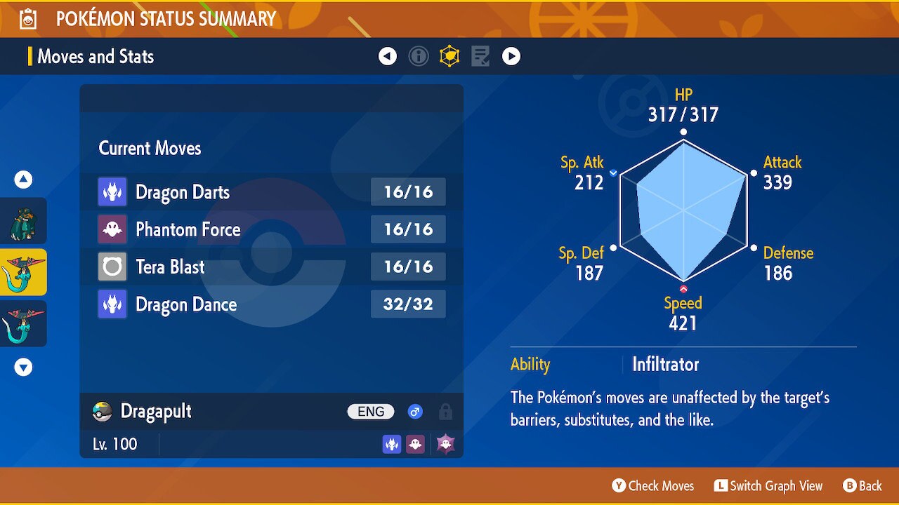 Shiny/non-shiny Dreepy/dragapult 6IV - Pokémon Scarlet/violet (100% ...