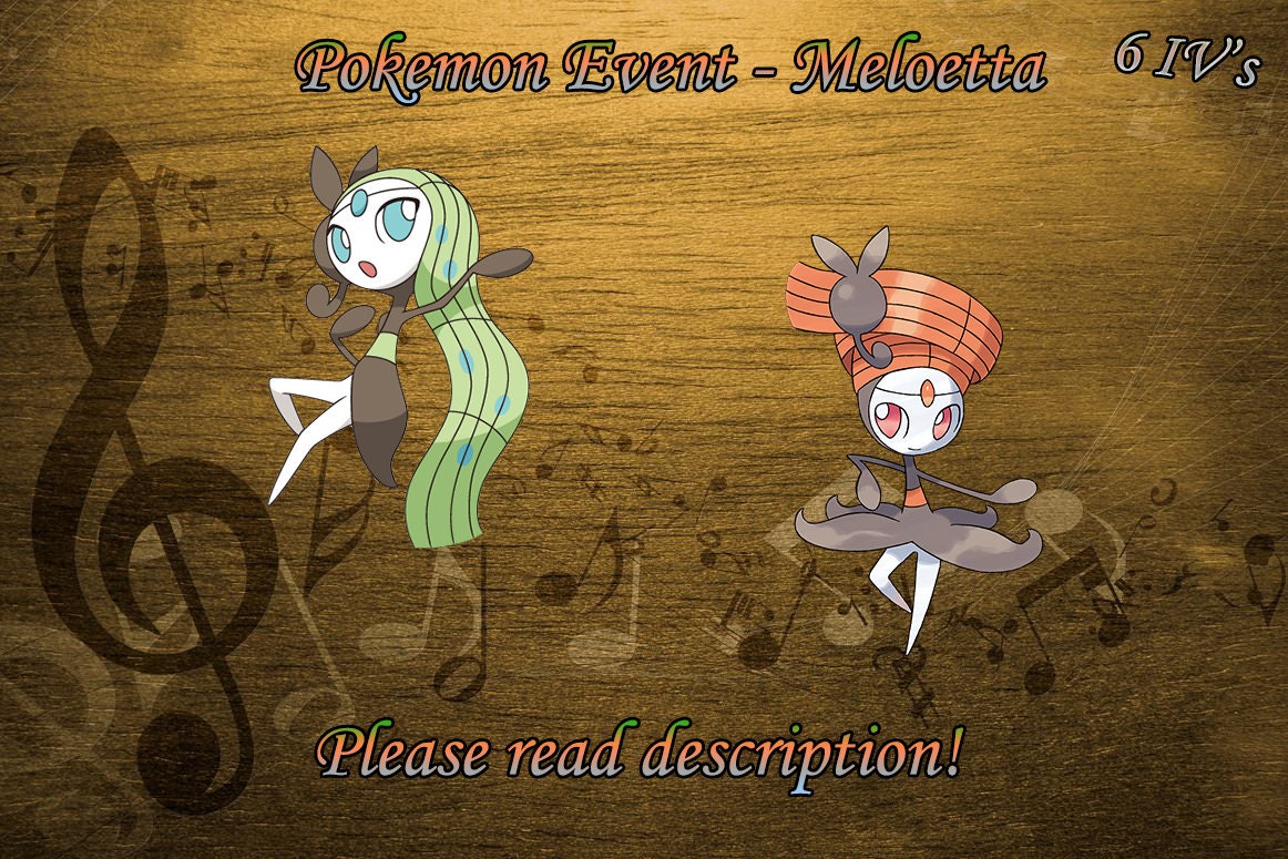 Storm Starshine on X: A set of Shiny Meloetta forms that I