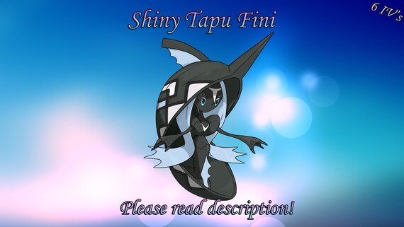 Shiny Lunala EVENT 6IV Pokemon Sun/moon Us/um Sword/shield 