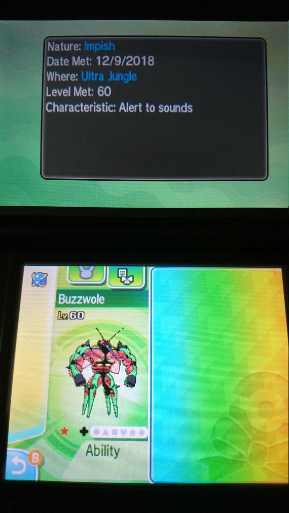 Buy Shiny Buzzwole 6IV Pokemon S/M US/UM Sword/shield Fast Delivery Online  in India 