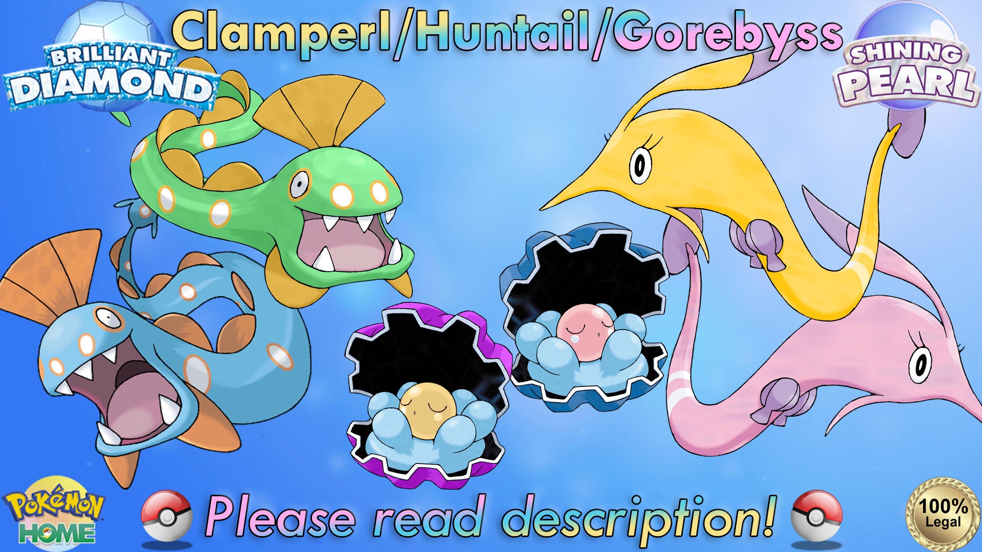 Pokemon Go Clamperl evolutions: How to get Huntail & Gorebyss