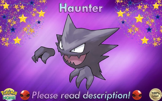 Shiny Gengar EVENT 6IV Pokémon X/Y OR/AS S/M Us/um Sw/sh 