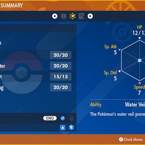 光沢のある/光沢のないブイゼル/フローゼル 6IV - ポケモン スカーレット/バイオレット (100% 合法)