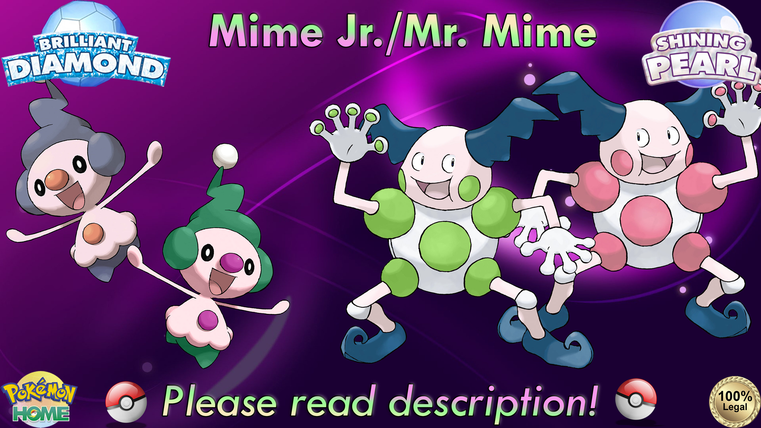 Shiny Mime Jr. 