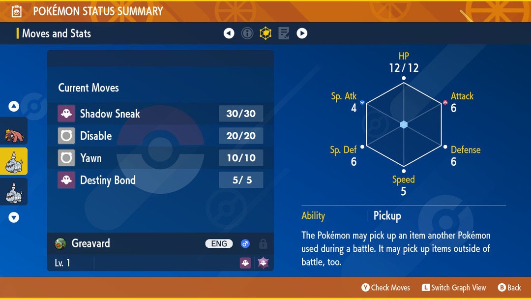 Shiny/nonshiny Greavard/houndstone 6IV Pokémon Scarlet/violet 100