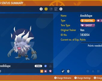 Annihilape for Champions Battle Ready - Pokémon HOME (100% Legal)