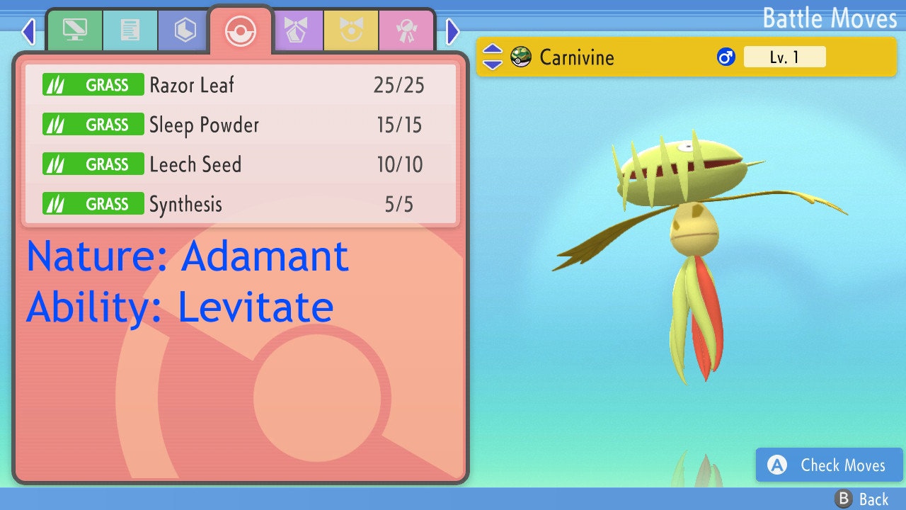 Shiny Carnivine