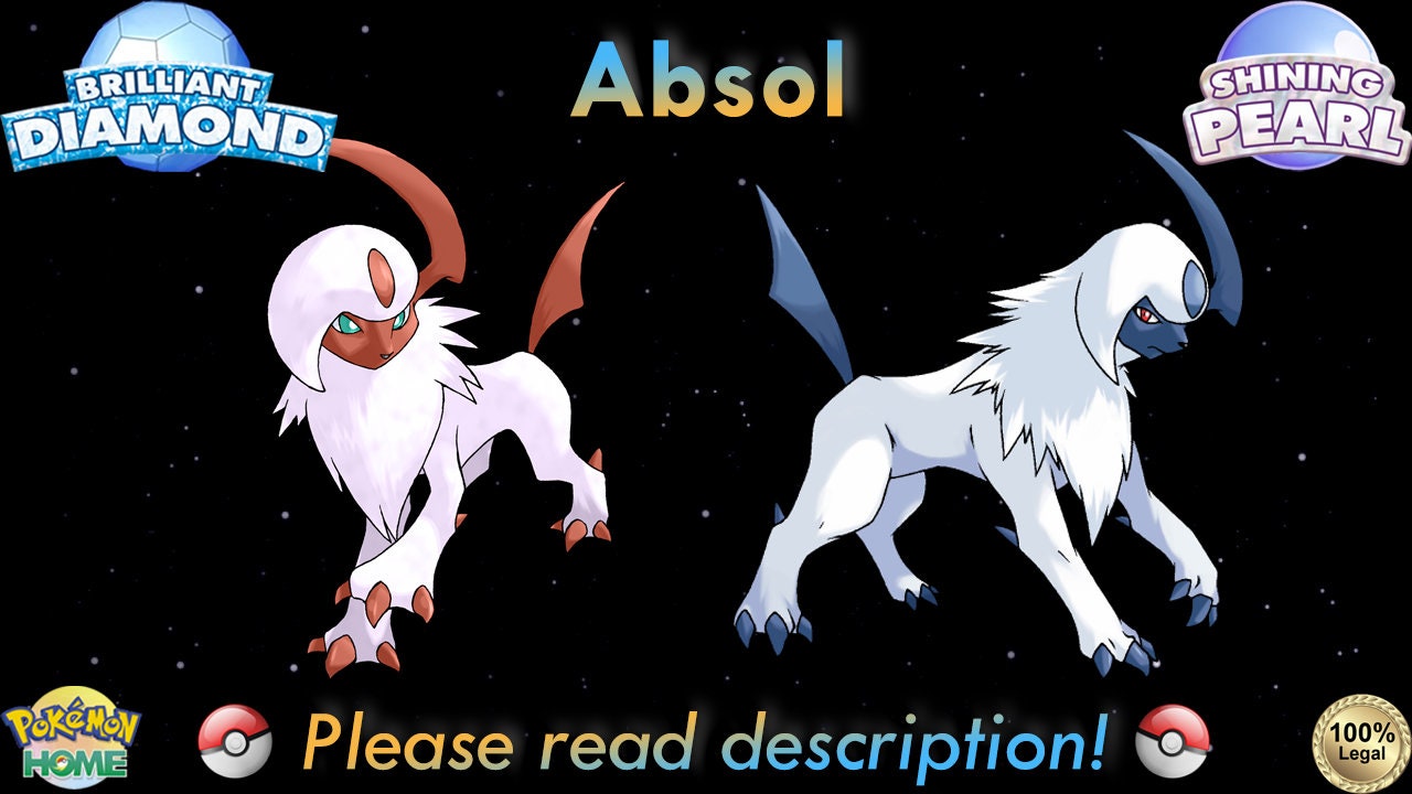 Pokemon Shiny Fire Absol