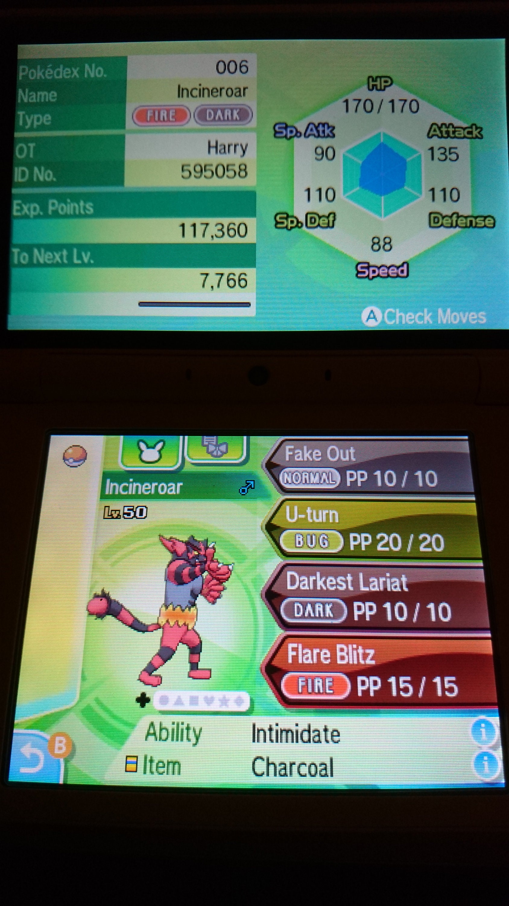Incineroar Hidden Ability Alola First Partner EVENT 6IV - Pokémon Sw/sh ...