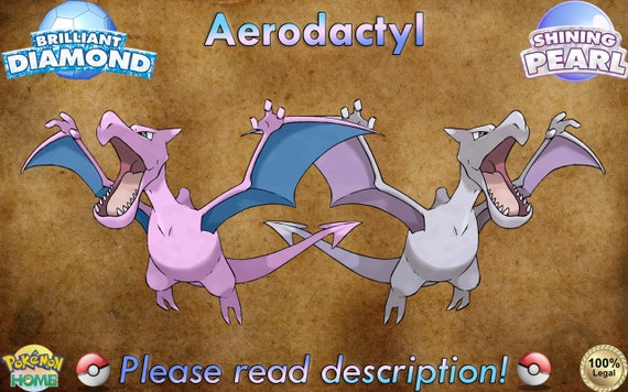 Pokemon Let's Go Aerodactyl  Moves, Evolutions, Locations and