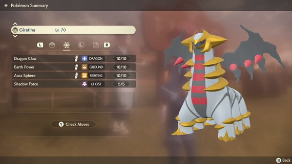 Pokemon 2487 Shiny Giratina Pokedex: Evolution, Moves, Location, Stats