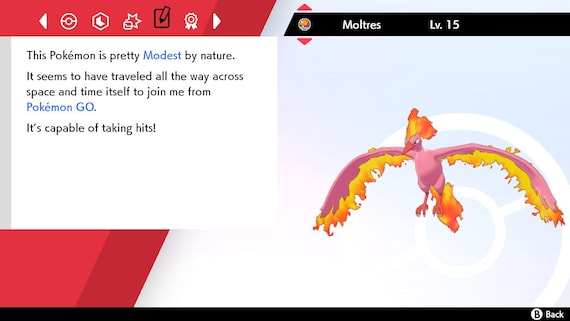 Pokémon Scarlet and Violet ✨SHINY✨ Moltres W/ Best 6IV + Customizable