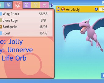 Lets Go] Finally got shiny Aerodactyl & completed the shiny dex