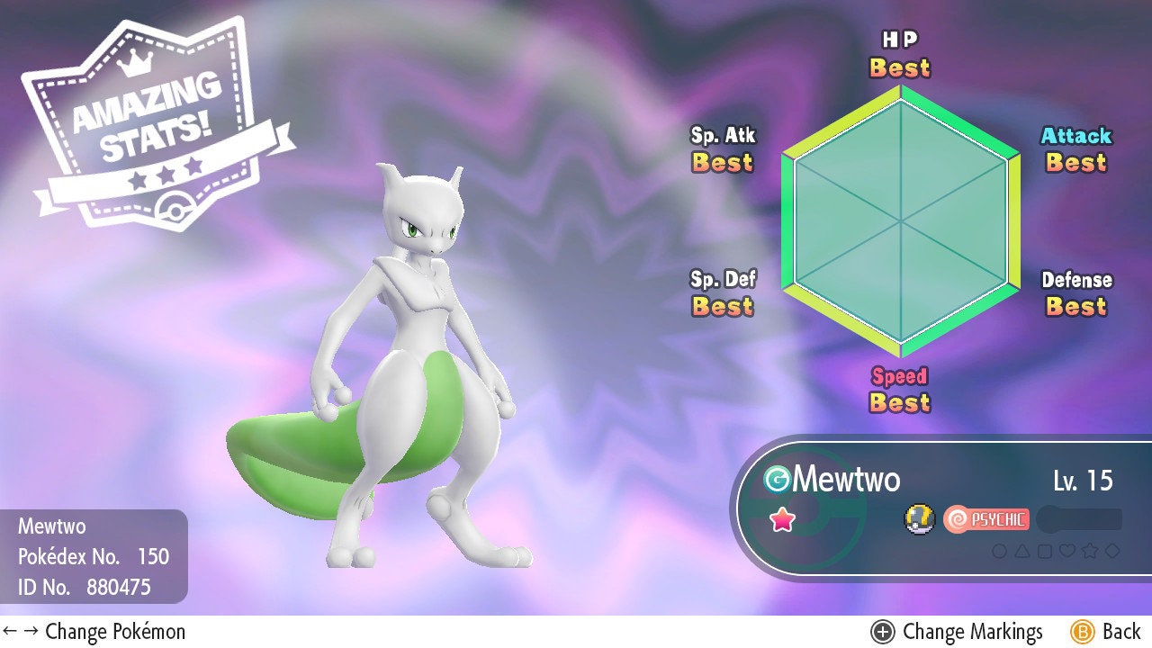 ✨MEW + MEWTWO Shiny 6IV✨ Pokemon Scarlet & Violet Legendary 2