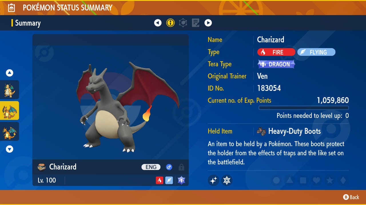 Pokemon Sword and Shield Shiny Aerodactyl 6IV-EV Trained