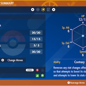 Glanzend/niet-glanzend Snivy/Serperior 6IV - Pokémon Scarlet/Violet (100% legaal)