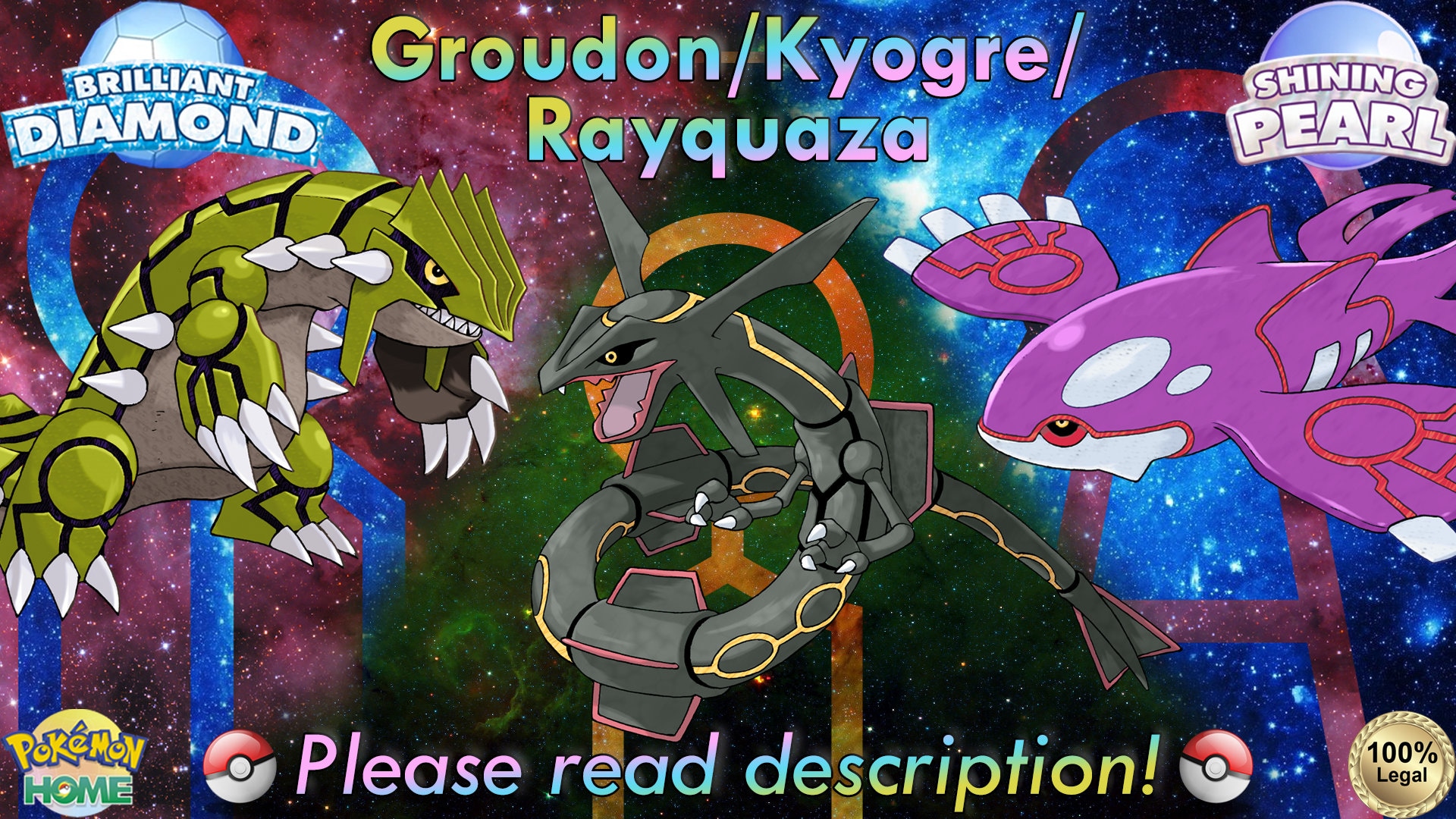 Pokémon GO Shiny Rayquaza - Mini Account (Read Describe) - PoGoFighter