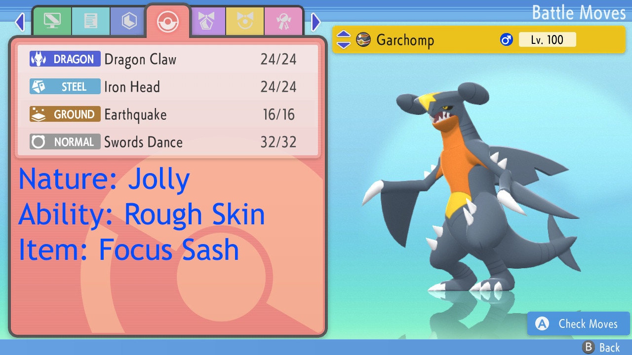 Shiny/Non-shiny Gible/Garchomp 6IV Brilliant Diamond/Shining - Etsy.de