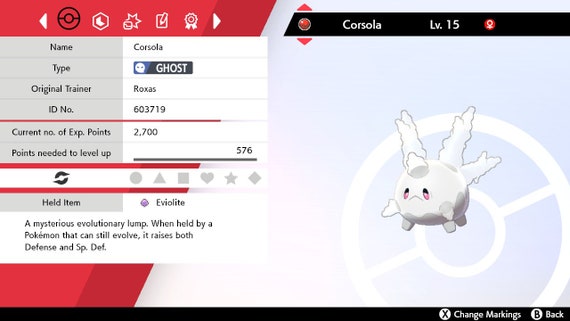 Galarian Corsola Hidden Ability EVENT 6IV - Pokmon Sword/shield HOME (100% Legal) - Etsy Galarian Corsola Hidden Ability EVENT 6IV - Pokmon Sword/shield HOME (100% Legal) - Etsy