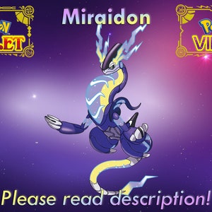 6IV KORAIDON + MIRAIDON Legendary BUNDLE 🚀 Pokemon SCARLET and