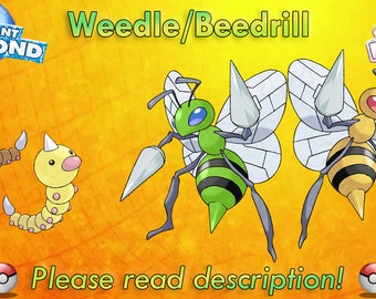 Improving Shiny Pokemon: Weedle Family by PaintSplatter -- Fur