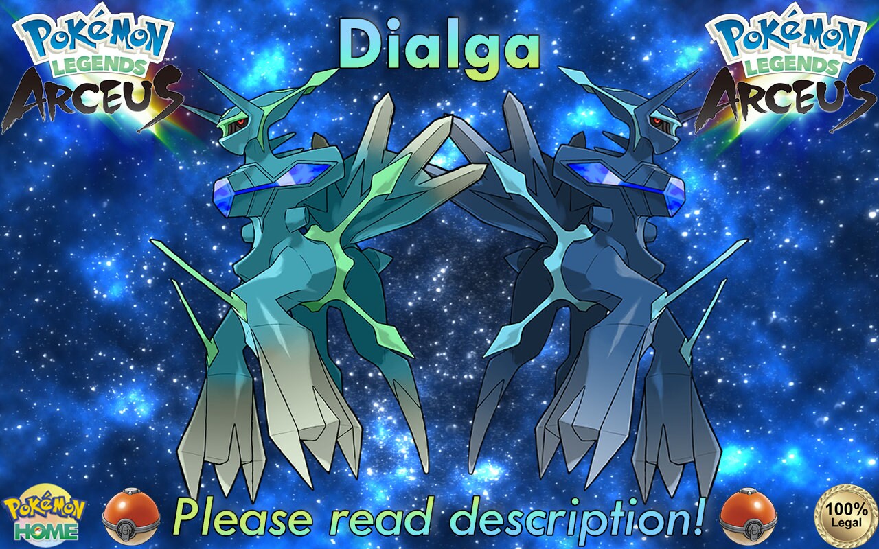 Zacian / Zamazenta / Dialga / Palkia - Pokemon GO (30 days of friendship)