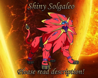 Legendary Shiny Solgaleo / Eclipse Event / Pokemon Sword and Shield / 6IV  Pokemon