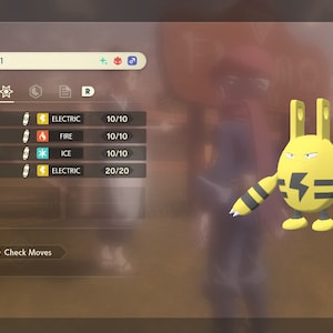 Shiny/Non-shiny Elekid/Electivire Alpha 6IV/EV - Legends Arceus (100% Legal)