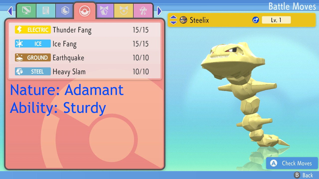 Shiny ONIX 6IV // Pokemon Brilliant Diamond & Shining Pearl // -   Denmark