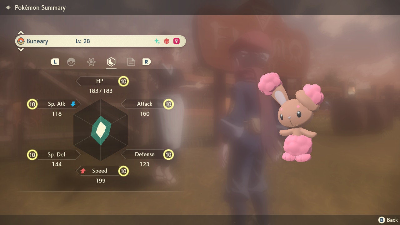 Buneary evolution shiny