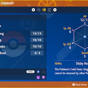 光沢のある/光沢のないガルピン/スワロット 6IV - ポケモン スカーレット/バイオレット (100% 合法)