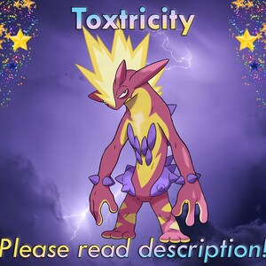 Shiny Toxel/Toxtricity 6 IV - Pokemon Sword/Shield