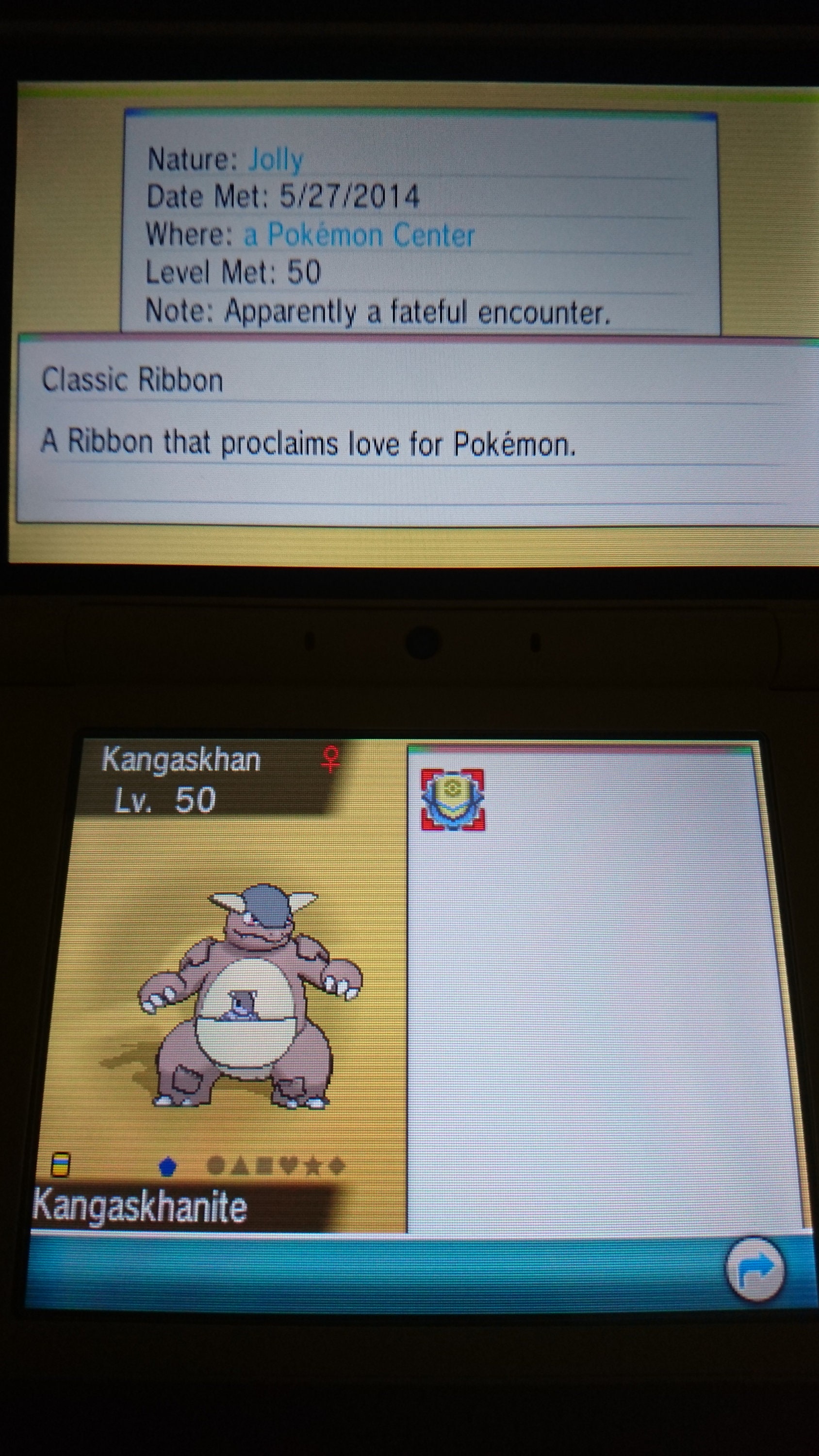 6IV Shiny Kangaskhan Pokemon Brilliant Diamond and Shining Pearl