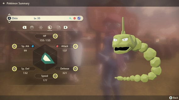 Shiny Onix Pokemon Trade Go