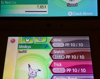 Shiny Mimikyu EVENT 6IV Pokémon S/M Us/um Sw/sh S/V Home 