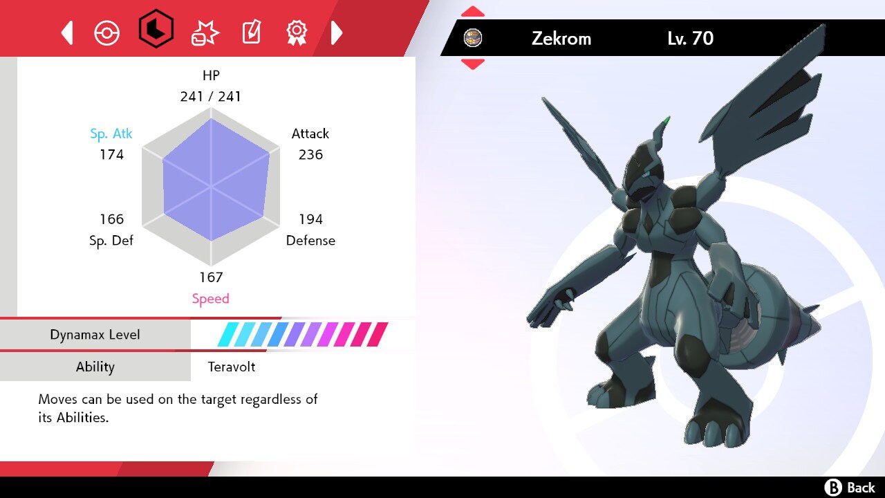 Shiny Zekrom 6IV Pokemon X/Y OR/AS S/M Us/um Sword/shield -  Sweden