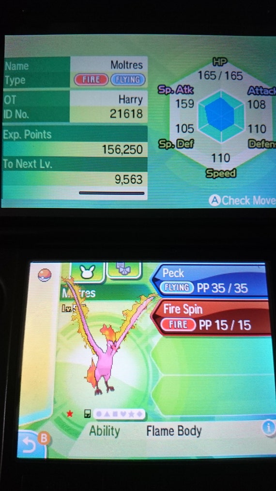 Shiny Articuno/zapdos/moltres Pack Bundle 6IV Pokemon X/Y -  Denmark