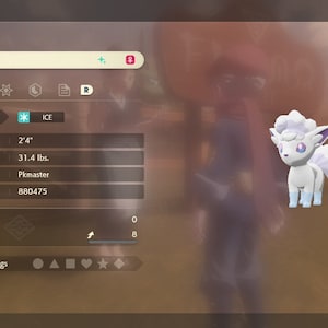 Shiny/Non-shiny Alolan Vulpix/Ninetales 6IV/EV - Legends Arceus (100% Legal)