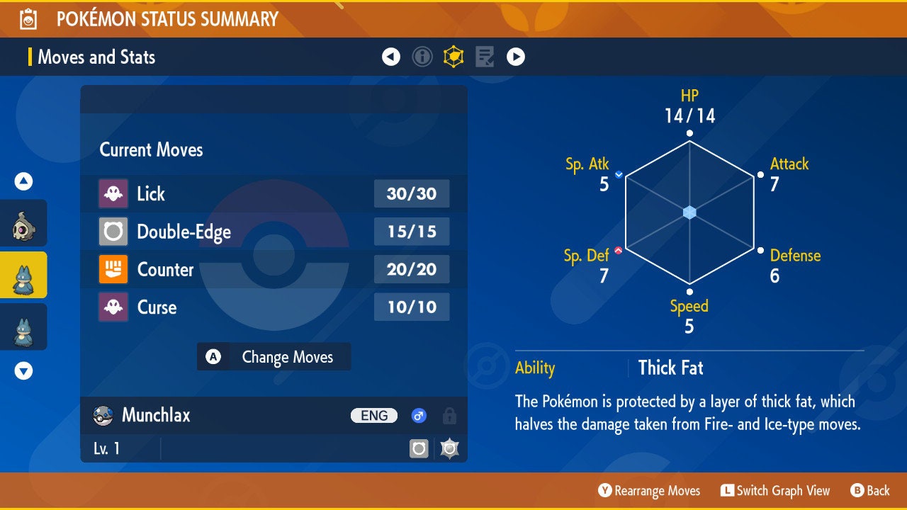Shiny/Non-shiny Munchlax/Snorlax 6IV - Pokémon Scarlet/Violet (100% Legal)