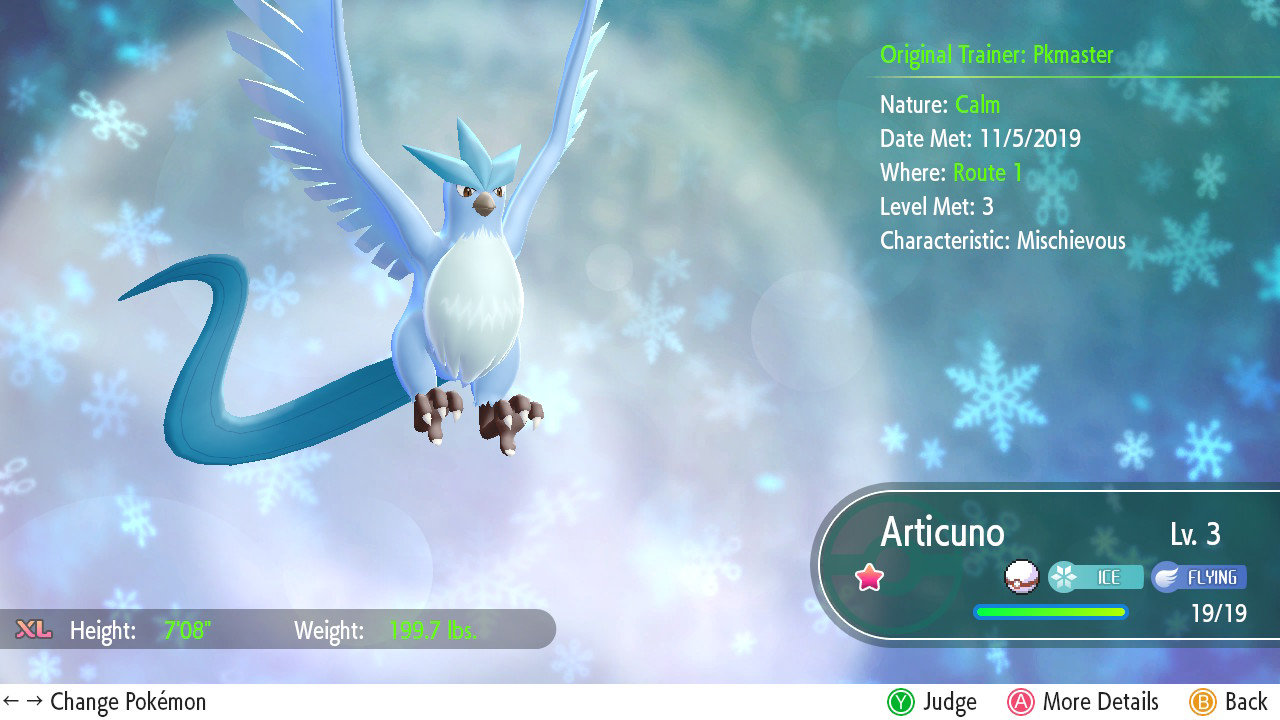 Shiny Articuno Pokemon Let\u0026#039;s Go Pikachu Shiny Locked All Legendary  Pokemon In Let\u0026#039;s Go Pikachu Shiny, image size:1280x720