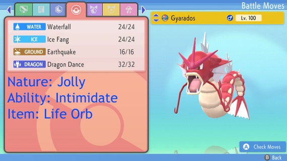 Shiny/non-shiny Magikarp/gyarados 6IV Pokémon Scarlet/violet 