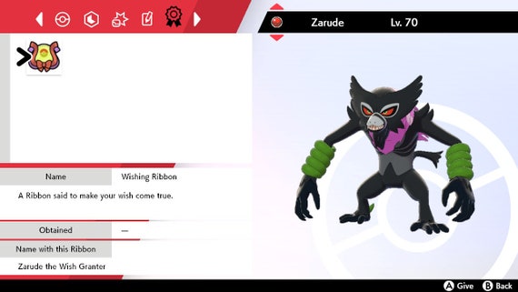 Zarude Dada + Celebi Shiny 6IVs Event - Pokemon Sword & Shield