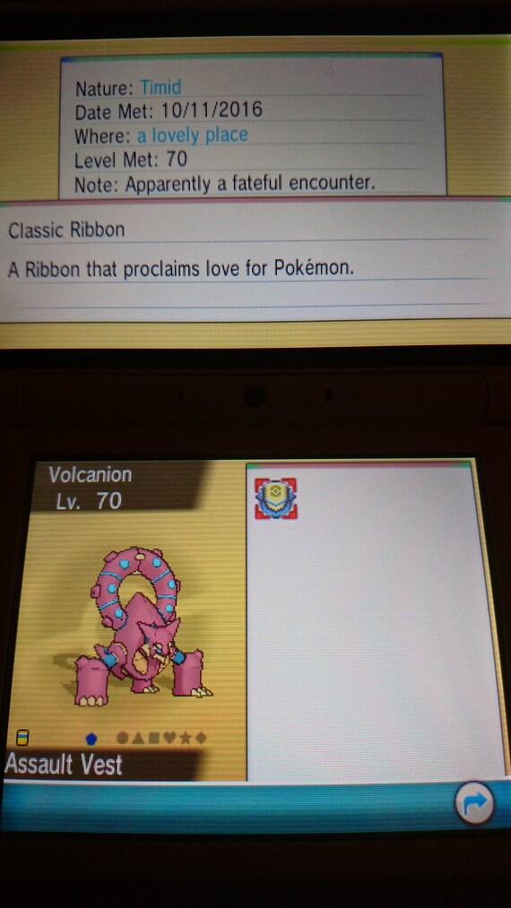 thumbnail image 2 of Volcanion Shiny Alpha 6IV Pokemon Scarlet & Violet – Custom OT Battle-Ready Legendary 2 of 4