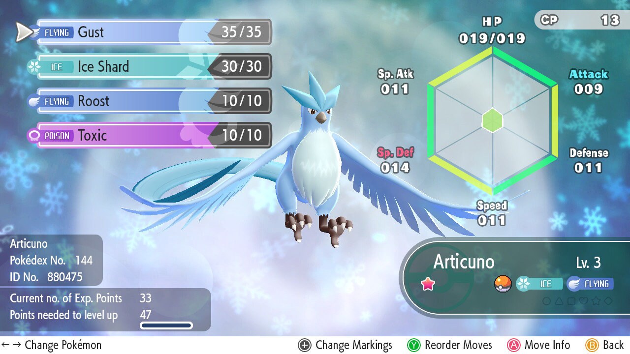 Articuno Zapdos Moltres Shiny Pokémon Let's Go Pikachu Eevee