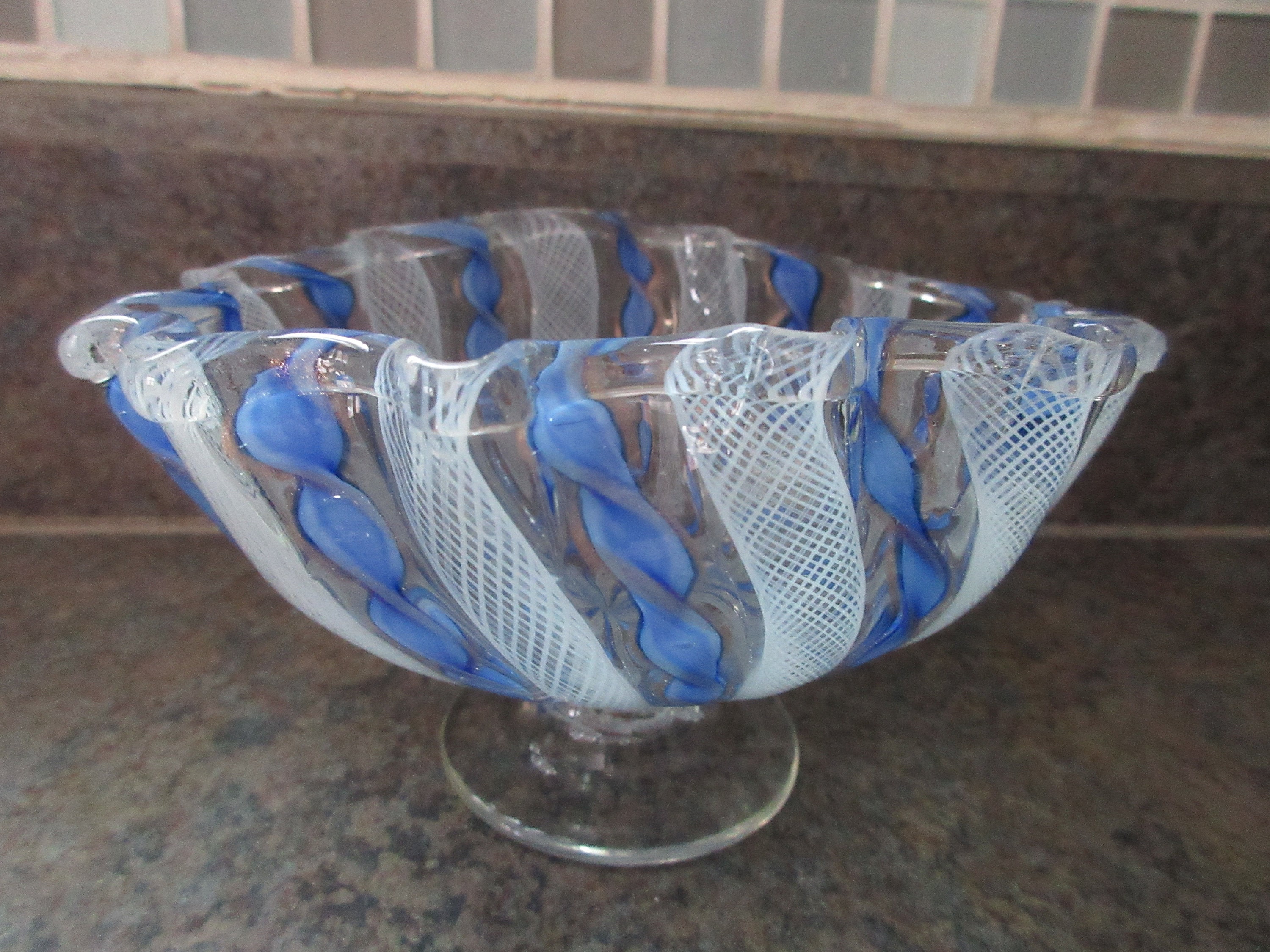 ガラス　コンポート　イタリア　MURANO maisondumarche_pac-1905gb02